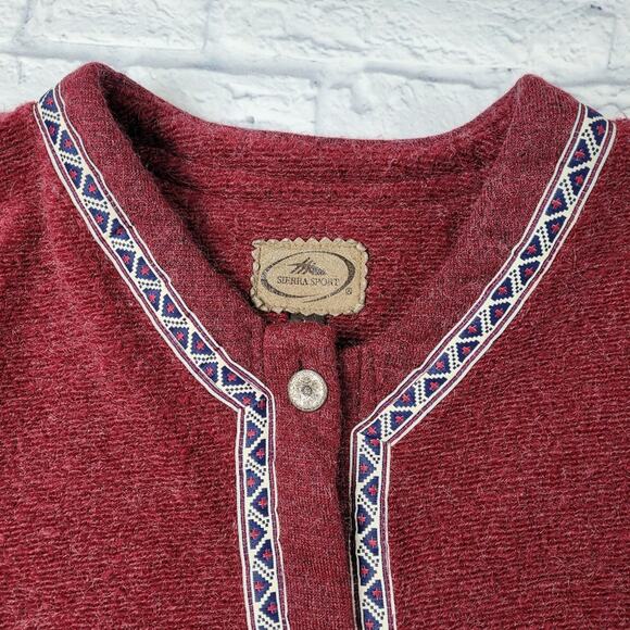 Sierra Sport Mohair Nordic Cardigan size Large - Picture 4 of 15